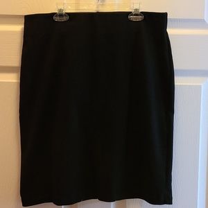 Old Navy Black Pencil Skirt, Medium